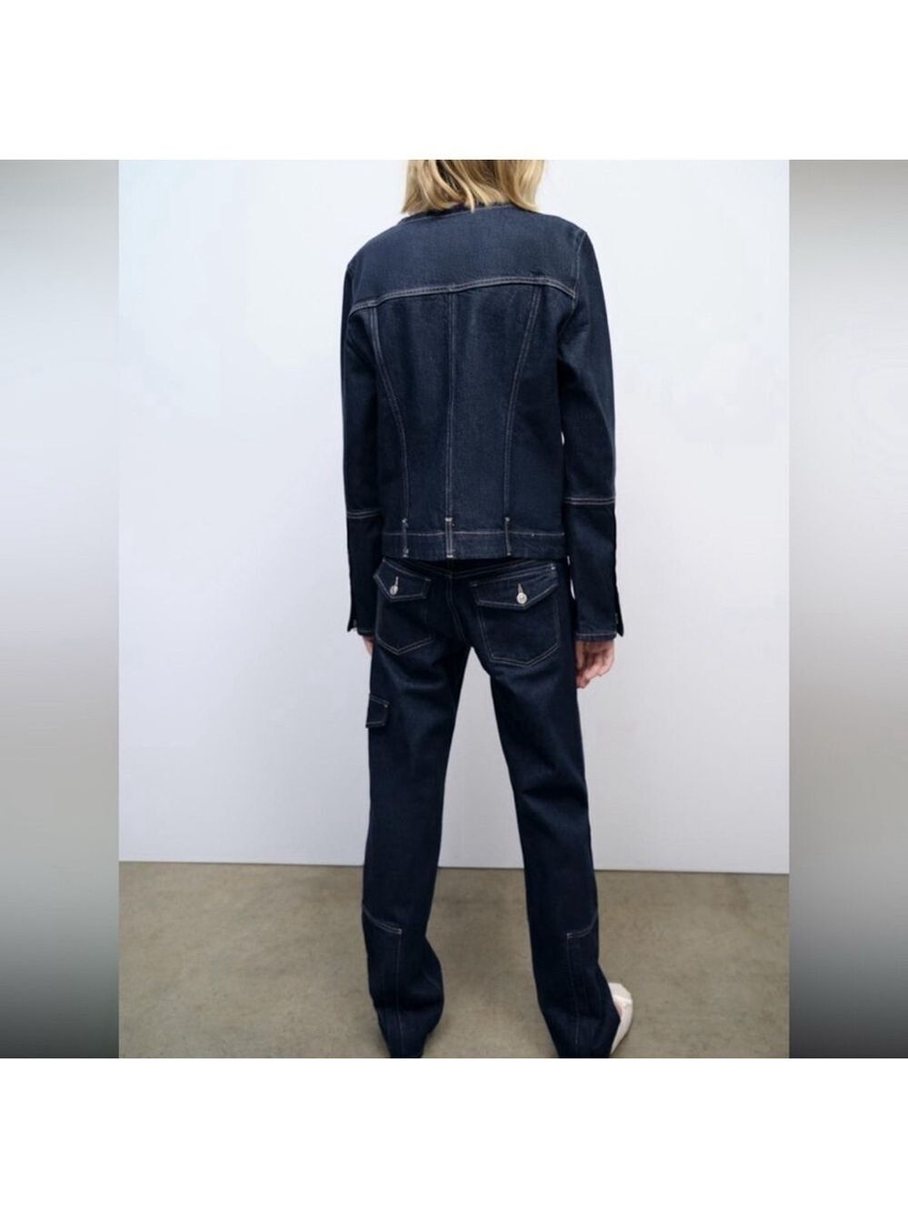 Women's Zara Denim Jeans Size 4 - Picture 3 of 9